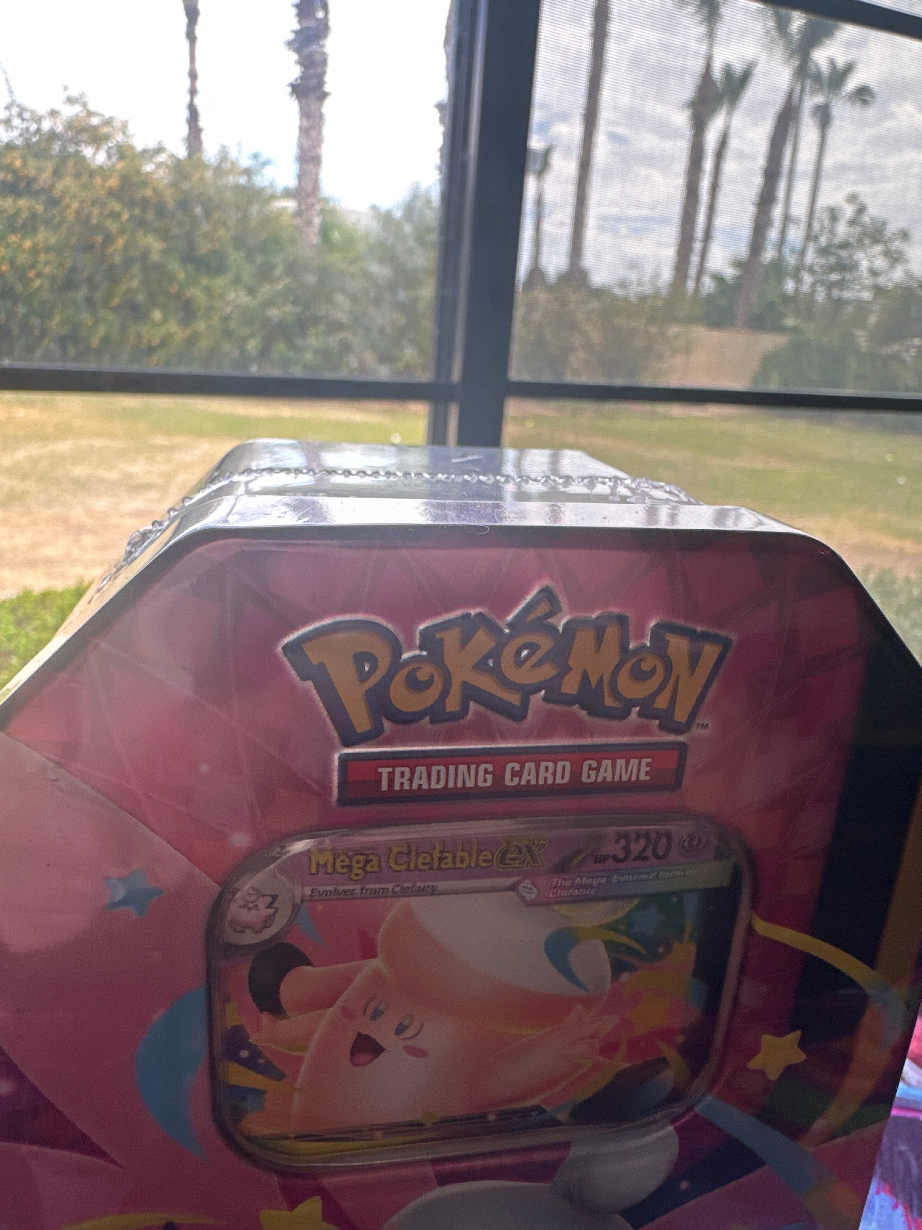 Mega Moonlit Tin [Mega Clefable ex] - Miscellaneous Cards & Products (MCAP)