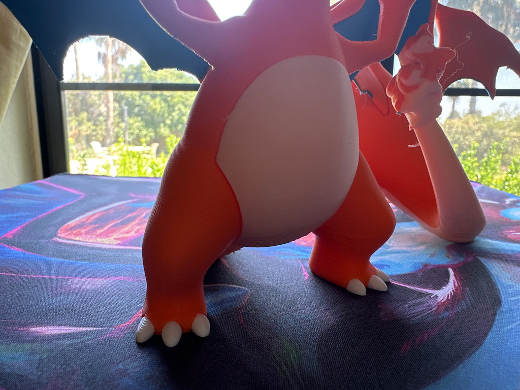 Inferno Dragon Fire Breather – Premium 3D Printed Fantasy Statue