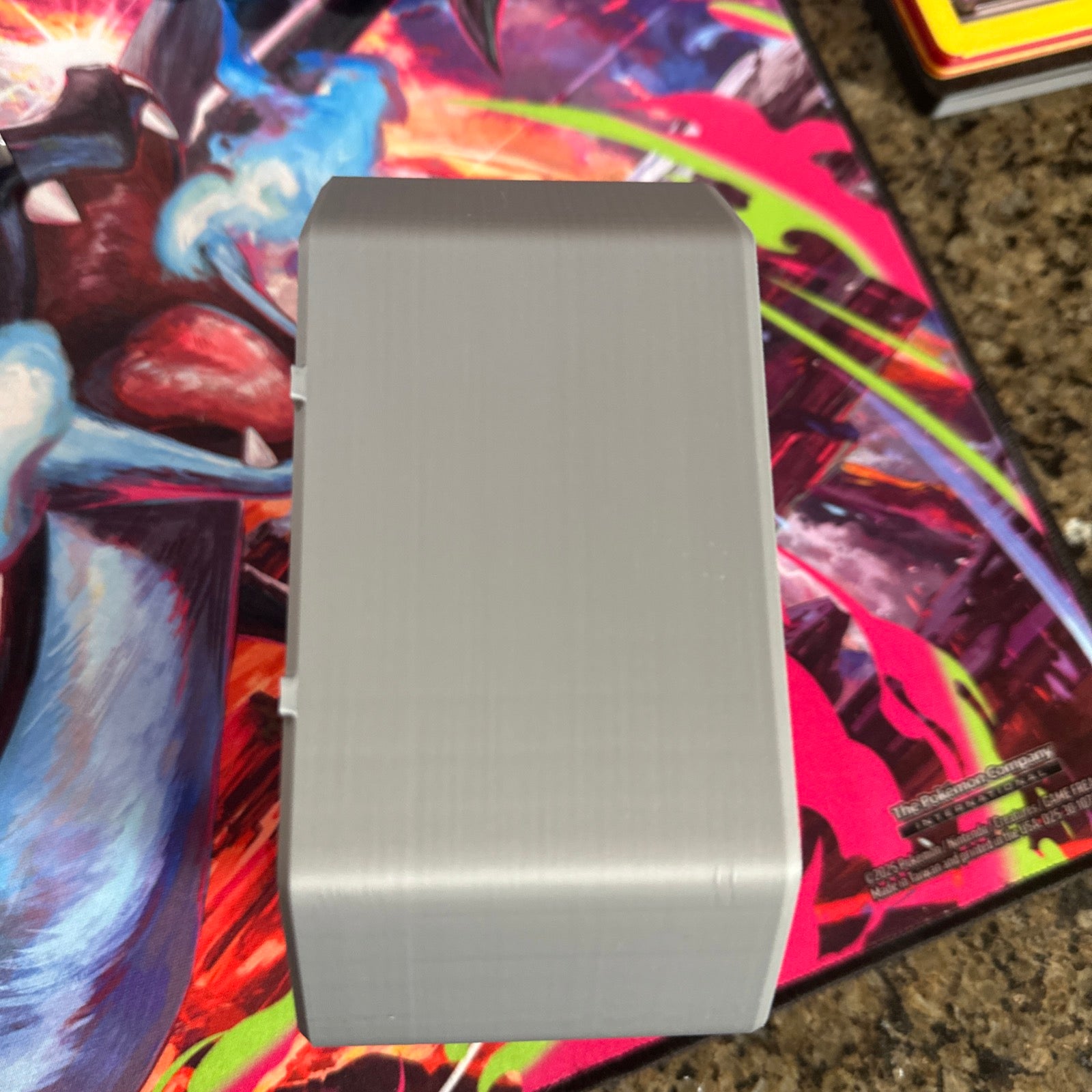 Pokémon Mega Charizard Tin 3D Printed Card Storage Insert | Organizer for Pokémon Tin With Deck Holder, Coin Holders and Dice Tray