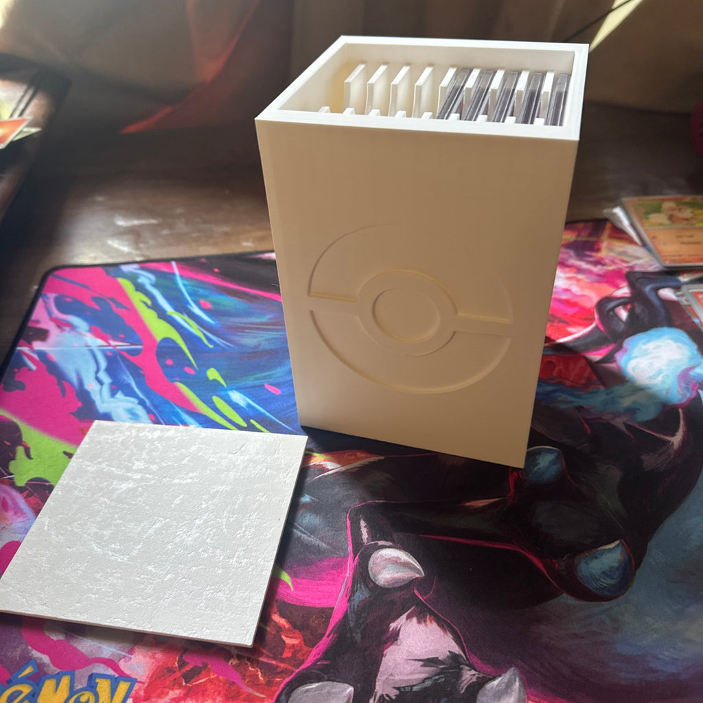 3D Printed PSA Slab Storage & Display Case | Holds 10 Graded Card Slabs