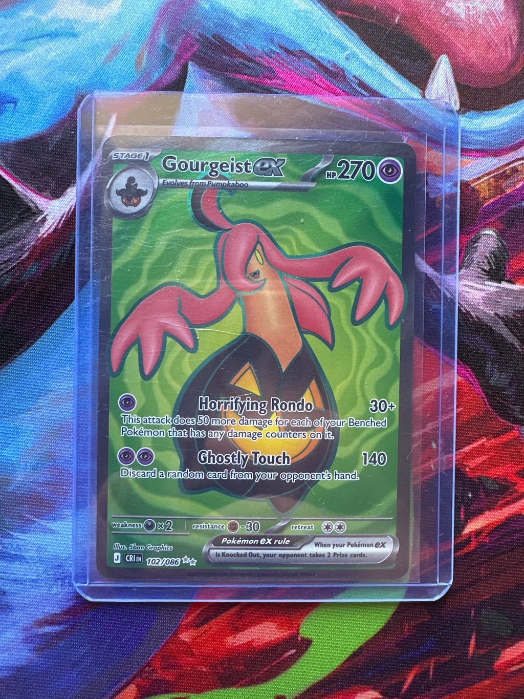 Gourgeist ex - 102/086 - ME04: Chaos Rising (CRI)
