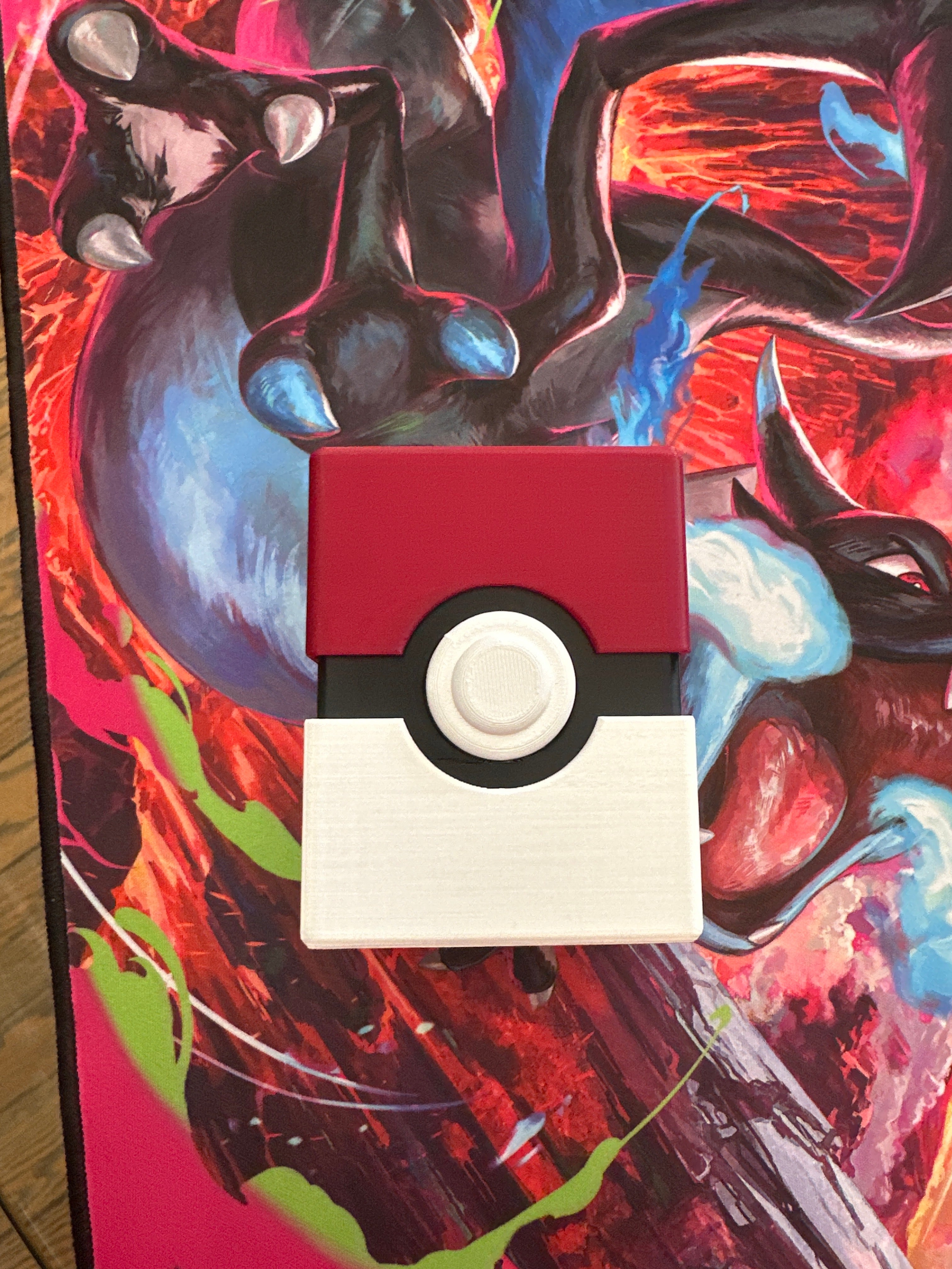 TCG Cube 3D Printed Deck Holder & Card Storage Box | Holds 150–200 TCG Cards