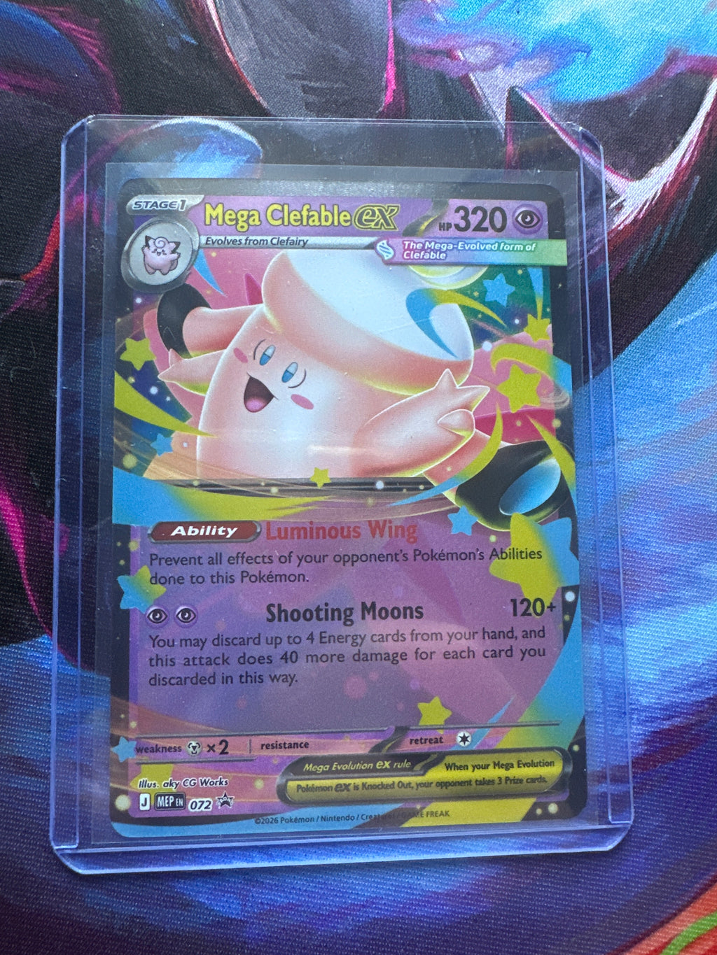 Mega Clefable ex - 072 - ME: Mega Evolution Promo (MEP)