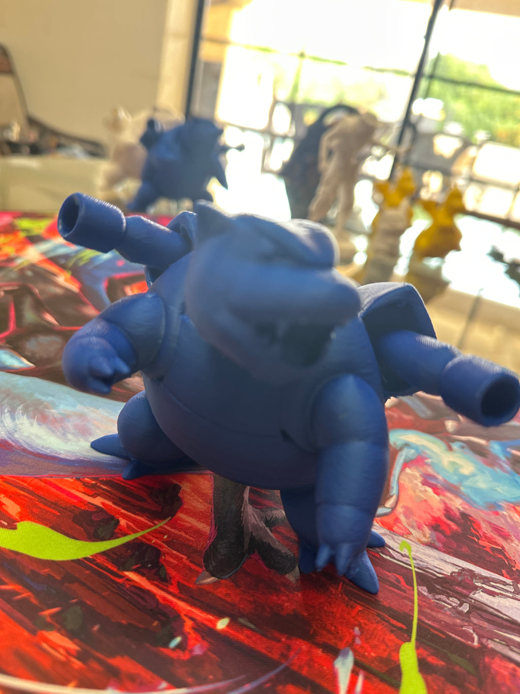 TCG Inspired BlasterBoy Statue | 3D Printed Collector Display Figure
