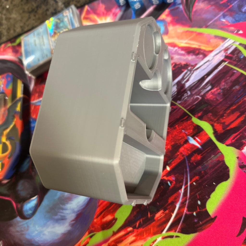 Pokémon Mega Charizard Tin 3D Printed Card Storage Insert | Organizer for Pokémon Tin With Deck Holder, Coin Holders and Dice Tray