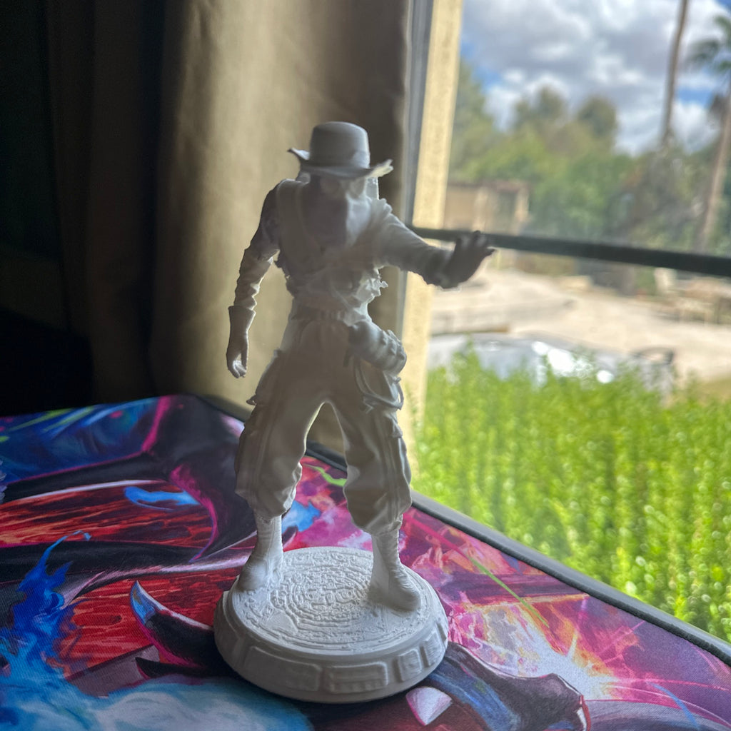 “Don’t Shoot!” 3D Printed Collectible Statue | Funny Display Figure | Paintable Statue
