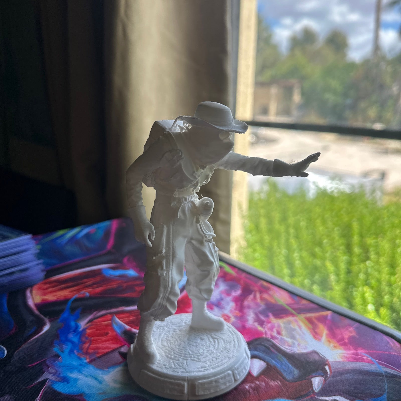“Don’t Shoot!” 3D Printed Collectible Statue | Funny Display Figure | Paintable Statue