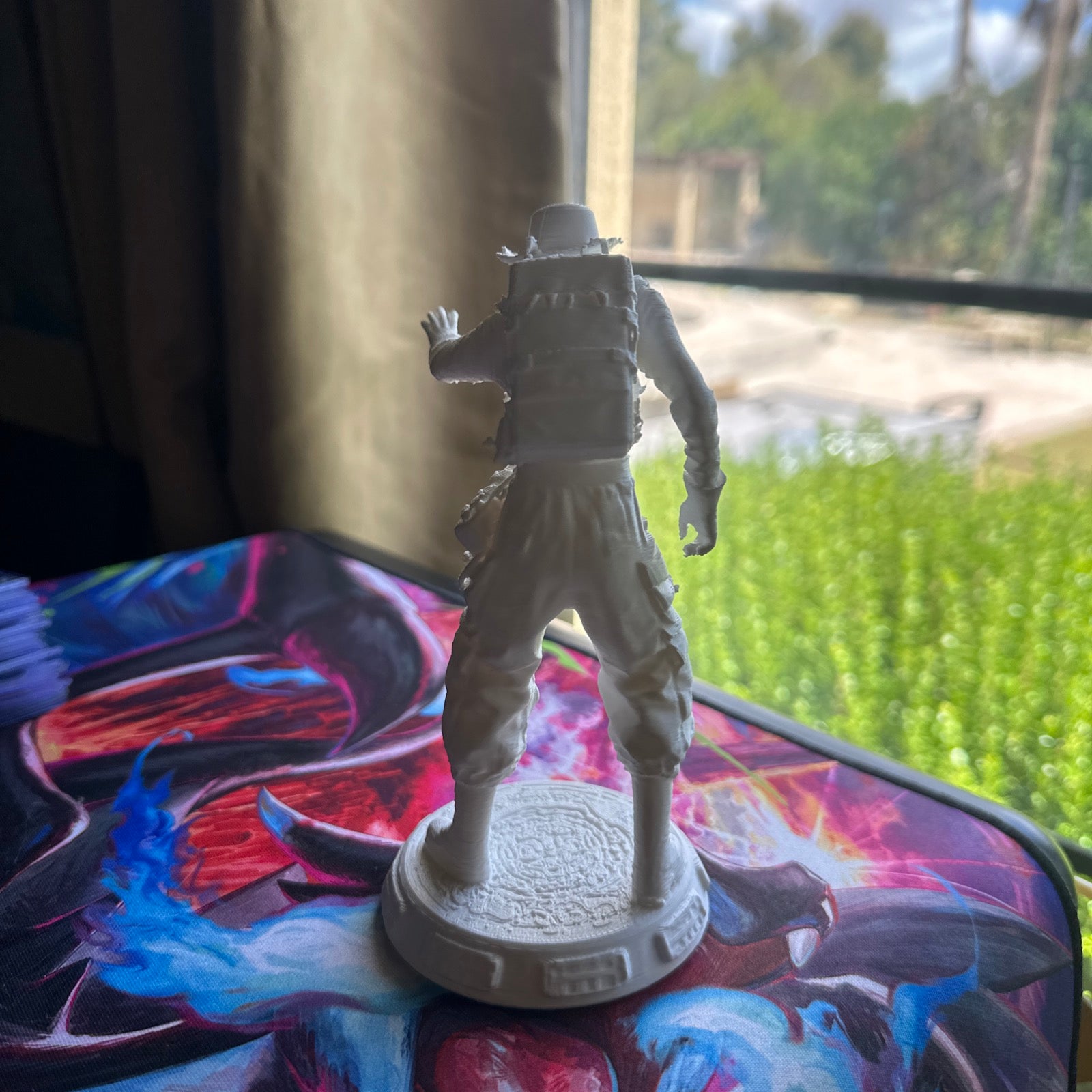 “Don’t Shoot!” 3D Printed Collectible Statue | Funny Display Figure | Paintable Statue