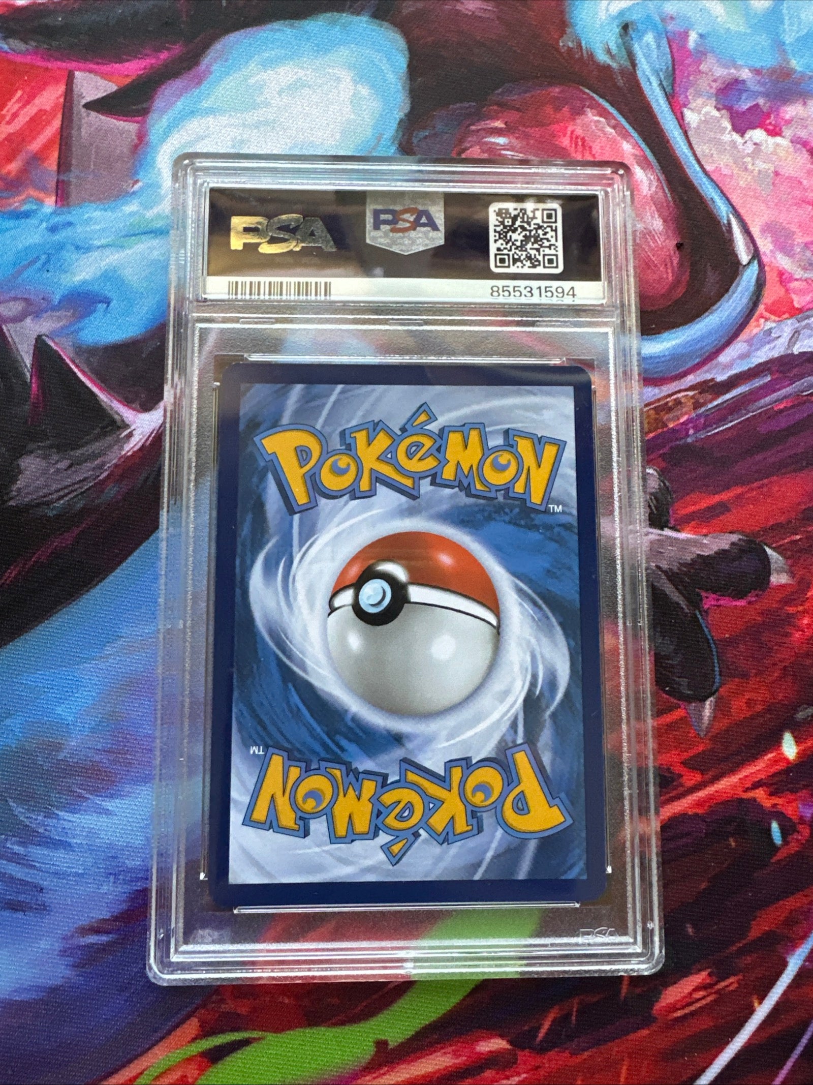 Blastoise ex 200/165 Sv: Scarlet & Violet 151 Holo PSA 9(Slab Guard Included!)